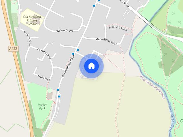 House for rent in Old Stratford, Northamptonshire