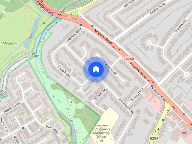 House for rent in Ewell, Epsom and Ewell
