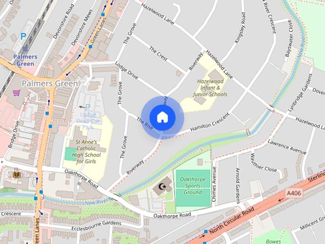 House for rent in Palmers Green, Greater London