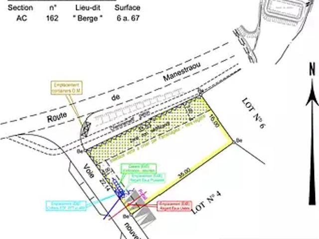 Terrain vente à Dax, Saint-geours-de-maremne