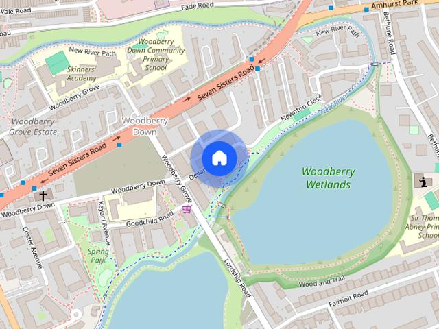 Apartment for rent in Woodberry Down, Stamford Hill