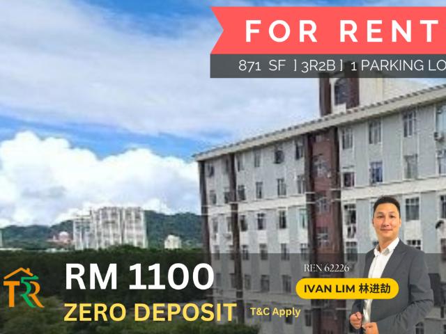 Apartment for rent in Kinabalu, Sabah