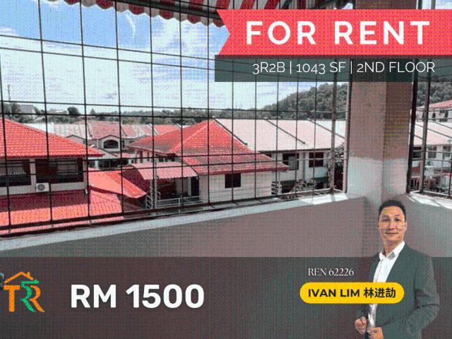 Apartment for rent in Kampung Kobusak, Penampang