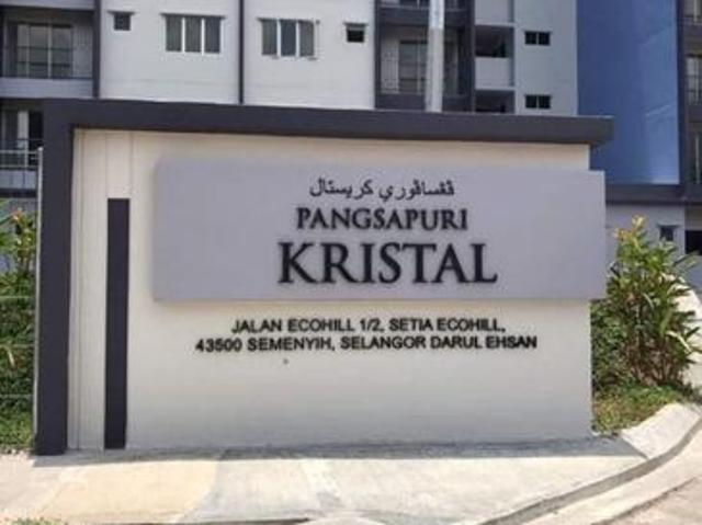 Apartment for sale in Kajang, Langat