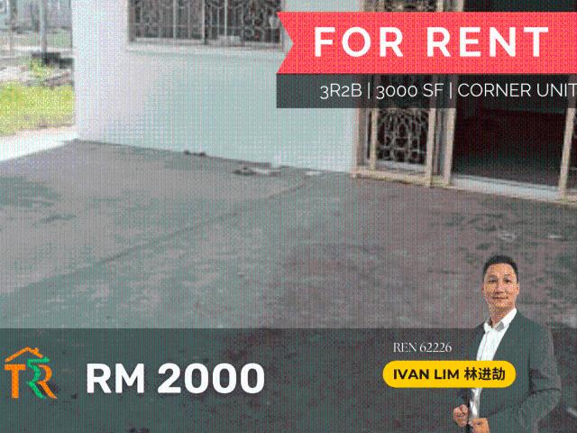 House for rent in Taman Rafflesia, Bundusan