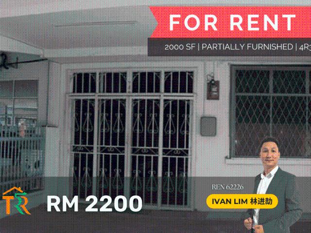 House for rent in Luyang, Bahagian Pantai Barat