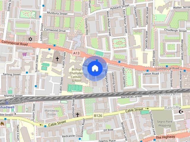 Room for rent in Ratcliffe, Greater London