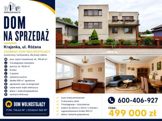 Dom na sprzedaż w Krajenka, Wielkopolskie