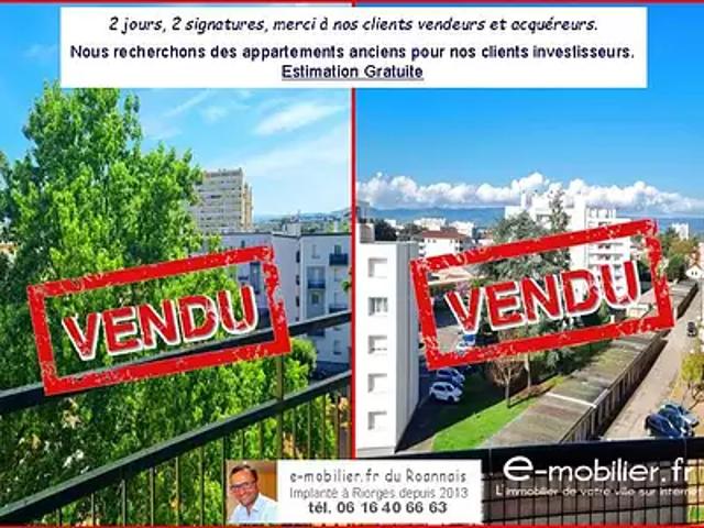 Appartement vente à Roanne