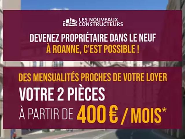 Appartement vente à Roanne