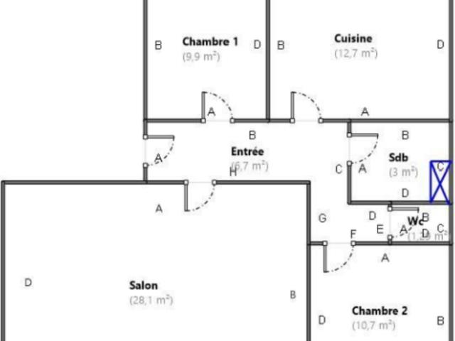 Appartement vente à Roanne
