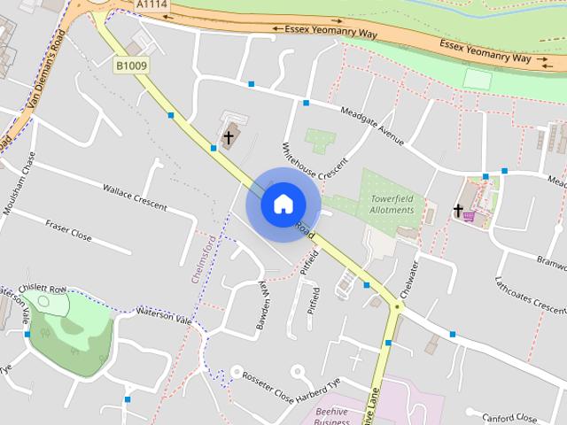 House for rent in Meadgate, Chelmsford