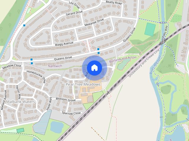House for rent in Burland and Acton