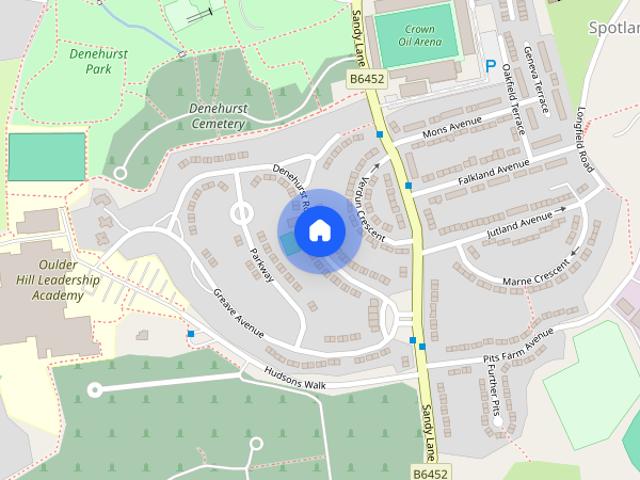 House for rent in Burnedge, Greater Manchester