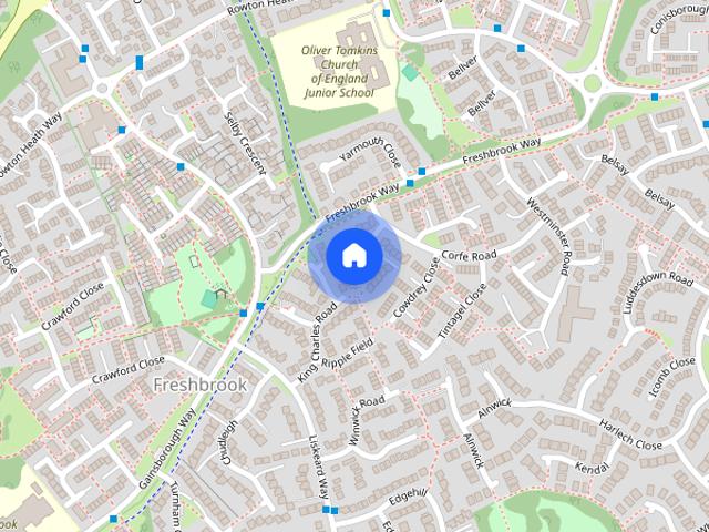 House for rent in Freshbrook, Swindon