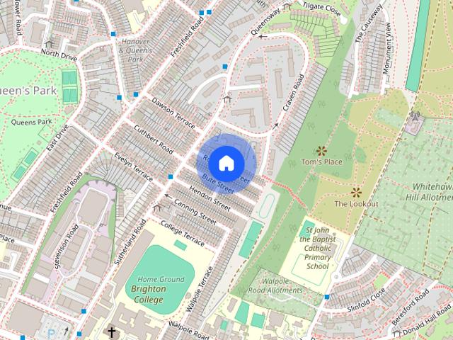 House for rent in Queen's Park, Brighton & Hove