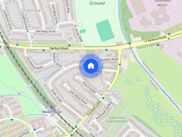 House for rent in Sheffield, Woodhouse Mill