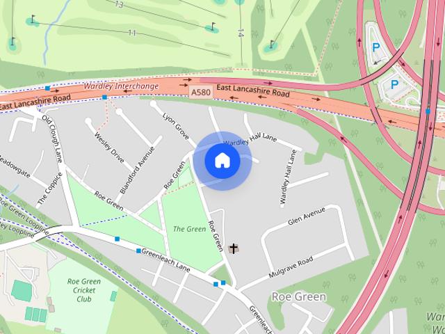 Apartment for rent in Roe Green, Salford