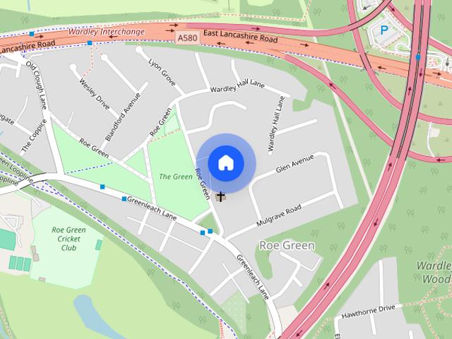 House for rent in Roe Green, Salford