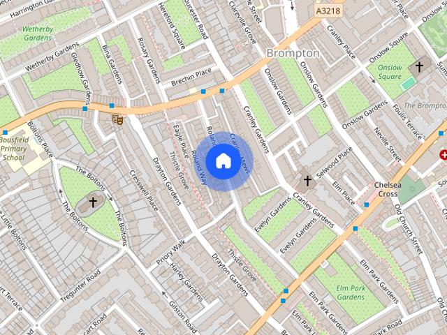 Apartment for rent in Brompton, Greater London