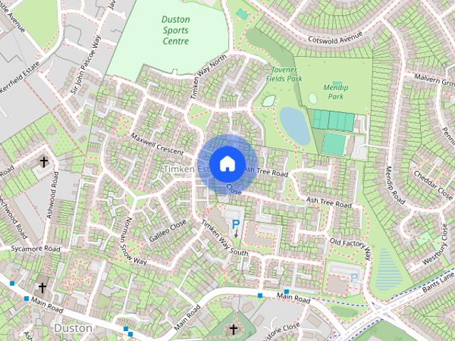 House for rent in Timken Estate, Duston