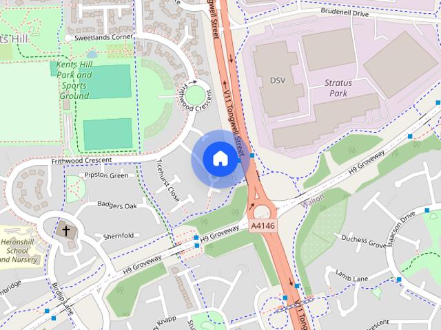 House for rent in Monkston Park, Milton Keynes