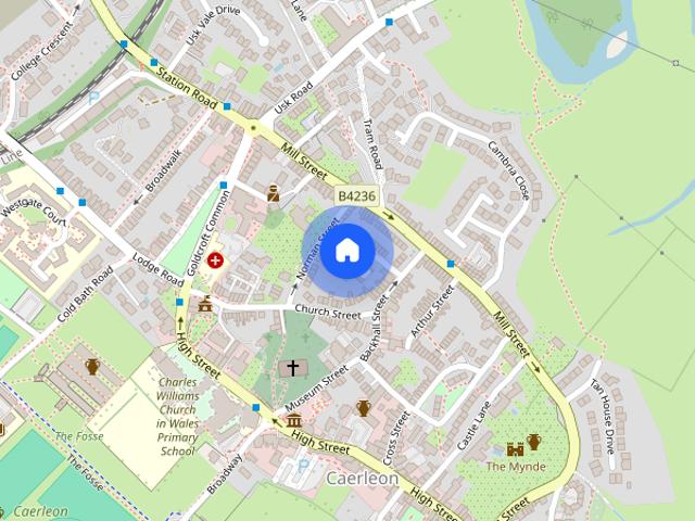 House for rent in Ultra Pontem, Newport