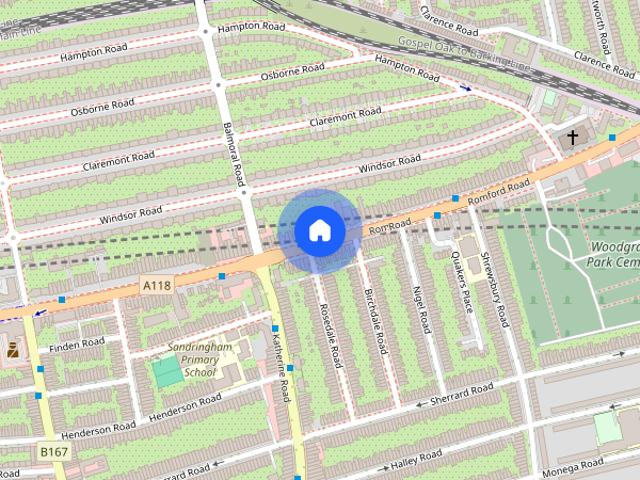 Apartment for rent in Plashet, Greater London
