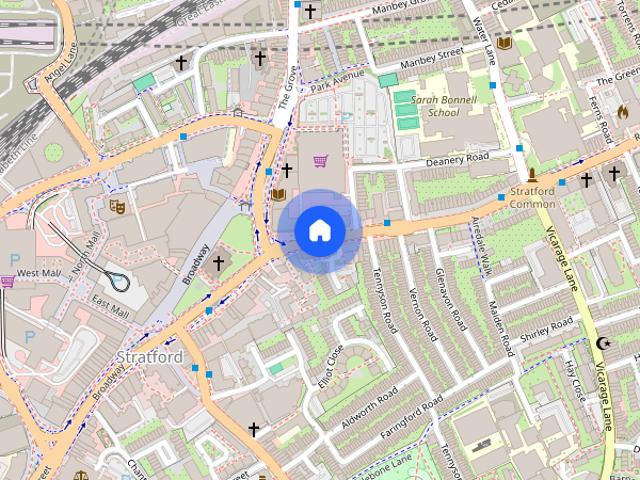 Apartment for rent in Maryland, Greater London