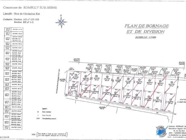 Terrain vente à Nogent-sur-Seine, Romilly-sur-seine