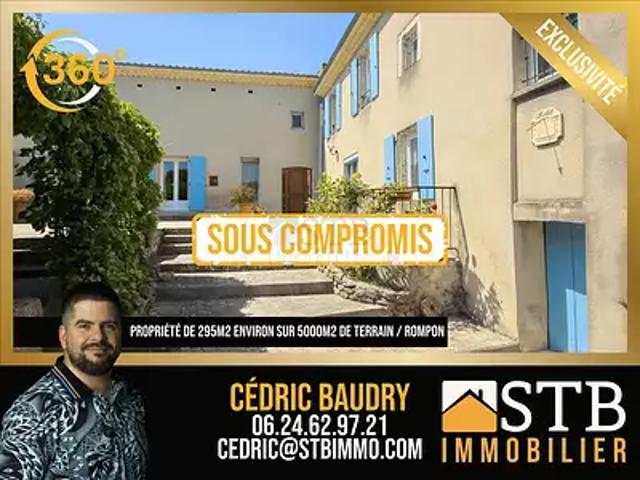 Maison vente à Privas, Rompon