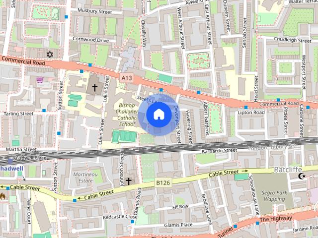 Apartment for rent in Ratcliffe, Shadwell