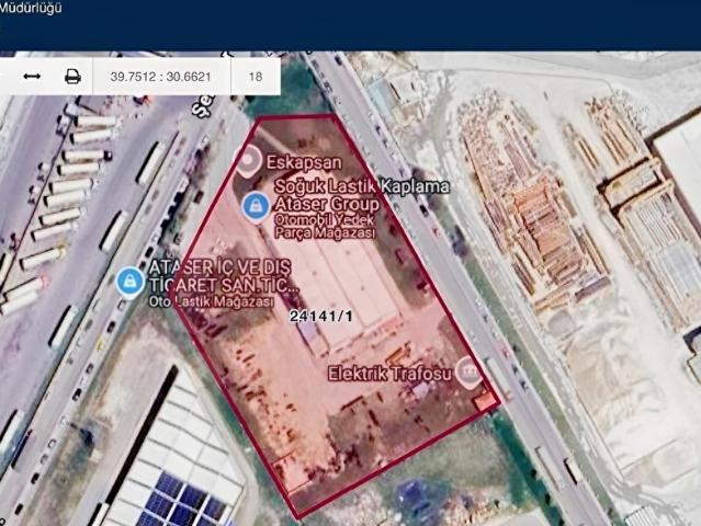 Odunpazari, Eskişehir içerisinde satılık Fabrika