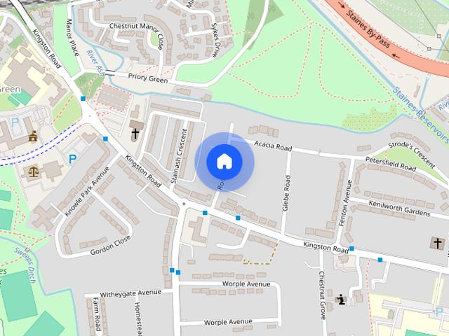 House for rent in Staines, Surrey