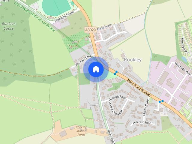House for rent in Rookley Green, Rookley