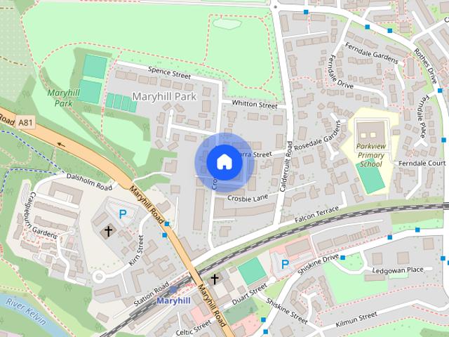 House for rent in Maryhill Park, Glasgow