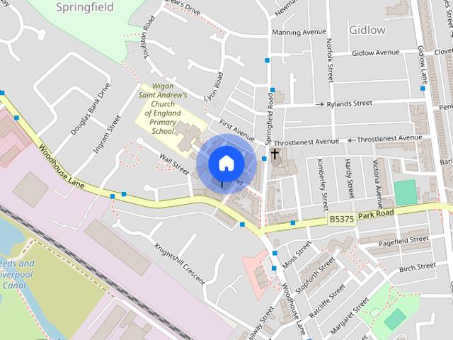 Room for rent in Springfield, Wigan
