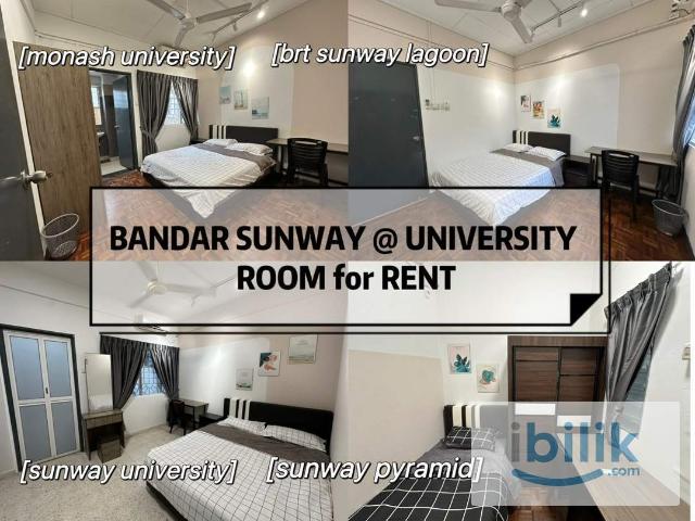 Room for rent in Bandar Sunway, Majlis Bandaraya Subang Jaya