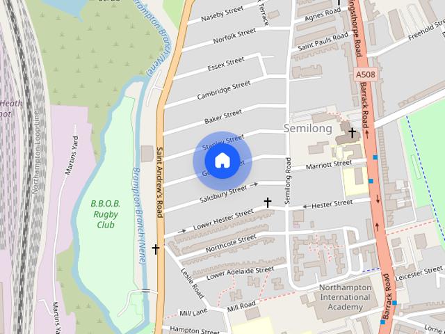House for rent in Northampton, Semilong