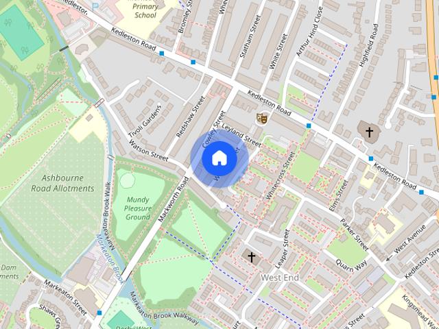 Room for rent in West End, Derby