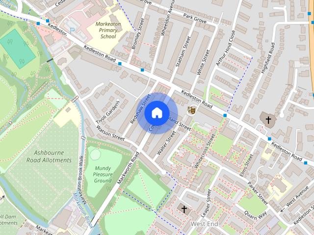 Room for rent in West End, Darley Abbey