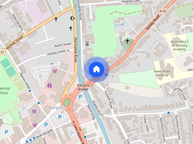 Room for rent in Bargate, Boston
