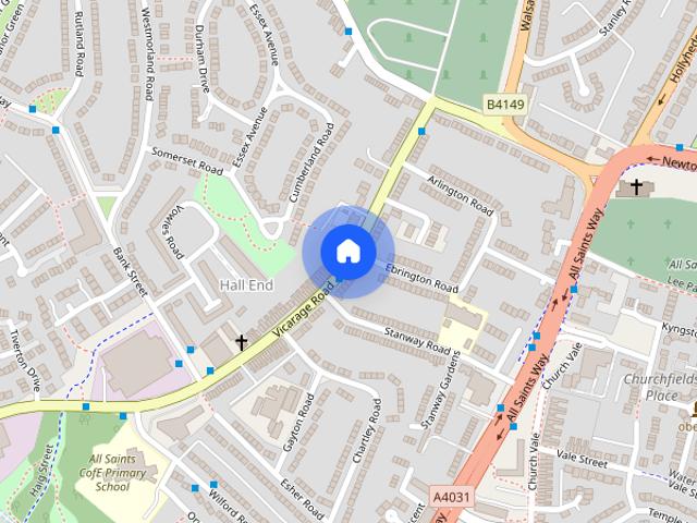 Room for rent in Hall End, West Bromwich