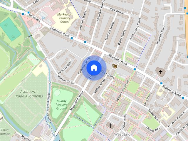 Room for rent in West End, Darley Abbey