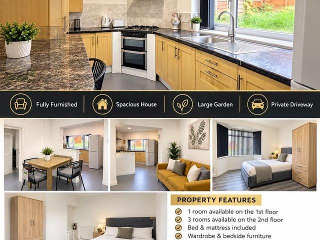 Room for rent in Hay Mills, Birmingham