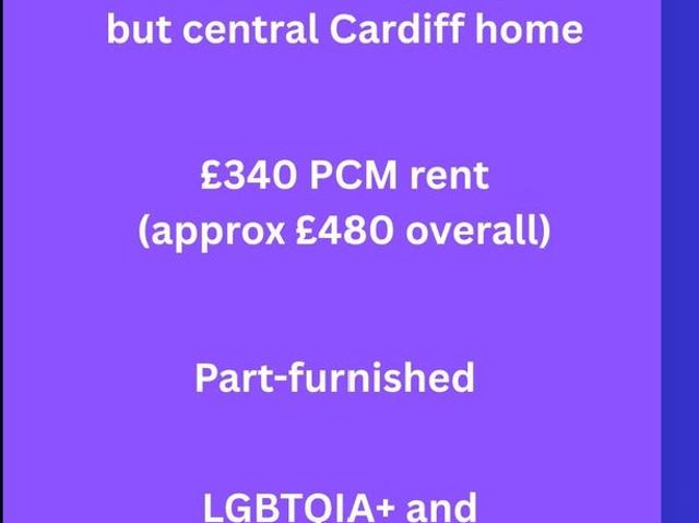 Room for rent in Plasnewydd, Falcon Lodge