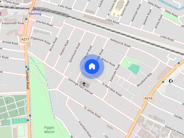 Room for rent in London Borough of Merton, Greater London