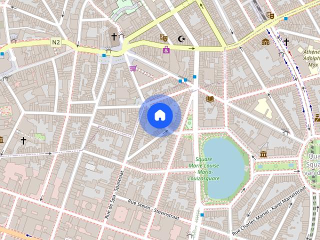 Kamer location à Quartier européen - Europese Wijk, Bruxelles - Brussel
