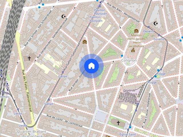 Kamer location à Colignon, Schaerbeek - Schaarbeek