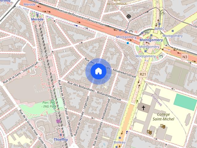 Kamer location à Etterbeek, Bruxelles